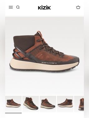 Wasatch Mid Brown Trail Sneakers